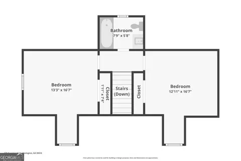 Floorplan - 120 Dunning Keep, Covington, GA 30016 photo 3 of 5