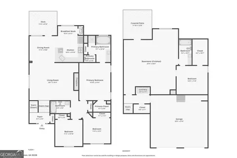 Floorplan - 1661 Louisa Ct, Hampton, GA 30228 photo 1 of 1