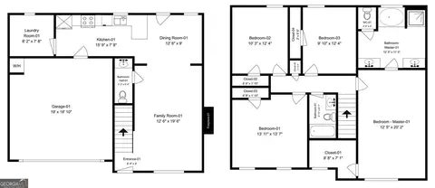 Floorplan - 11146 Shadow Creek Ter, Hampton, GA 30228 photo 1 of 1
