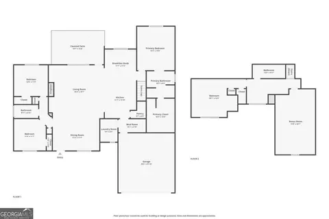 Floorplan - 128 Jasmine Ln, Lagrange, GA 30241 photo 2 of 2