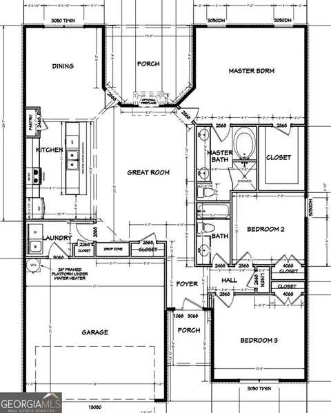 Floorplan - 11168 Cornerstone Way, Hampton, GA 30228 photo 1 of 1