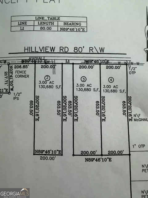 600 Hillview Rd #TRACT 3, Hampton, GA 30228