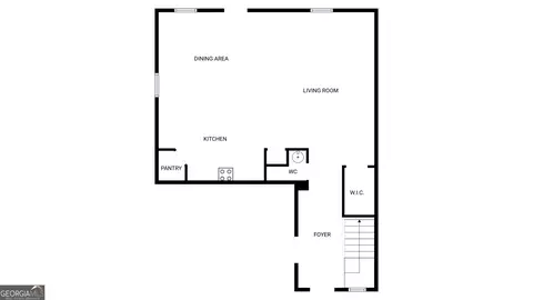 Floorplan - 1418 Turning Leaf Ln, Pendergrass, GA 30567 photo 1 of 1