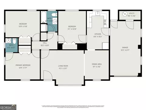 Floorplan - 1660 Valencia Rd, Decatur, GA 30032 photo 1 of 1