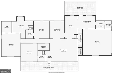 Floorplan - 3545 Briscoe Dr, Monroe, GA 30655 photo 1 of 1