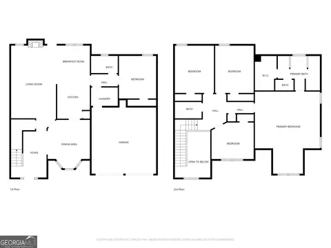 Floorplan - 1969 Trinity Mill Dr, Dacula, GA 30019 photo 2 of 3