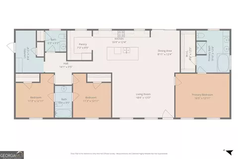 Floorplan - 424 Lb Hall Rd, Garfield, GA 30425 photo 1 of 1
