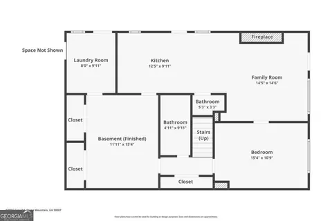 Floorplan - 1777 E Gate Trl, Stone Mountain, GA 30087 photo 4 of 4
