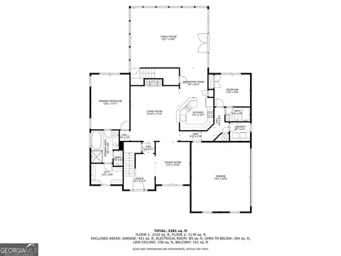 Floorplan - 110 Pond View Pt, Lagrange, GA 30240 photo 4 of 6
