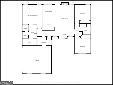 Floorplan - 119 Cedar Ridge Dr, Lagrange, GA 30241 photo 2 of 2