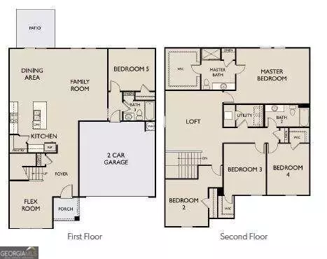 Floorplan - 64 Rowlett Pl, Bethlehem, GA 30620 photo 1 of 1