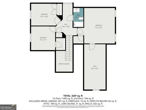 Floorplan - 994 Lakeview Dr, Commerce, GA 30529 photo 2 of 2