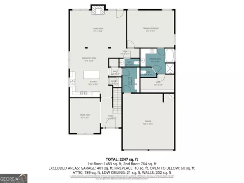 Floorplan - 994 Lakeview Dr, Commerce, GA 30529 photo 1 of 2