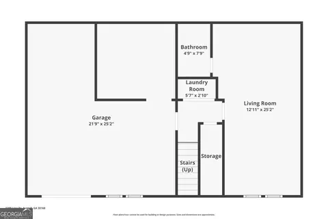 Floorplan - 1398 Ling Dr, Austell, GA 30168 photo 2 of 2