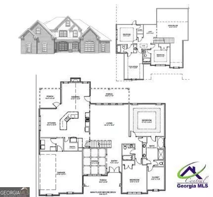 Floorplan - 119 Pridgen Pass, Perry, GA 31069 photo 2 of 2