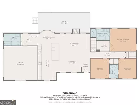 Floorplan - 301 E Valley Dr, Marietta, GA 30068 photo 2 of 3