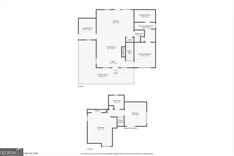 Floorplan - 2764 Boxankle Rd, Forsyth, GA 31029 photo 1 of 3