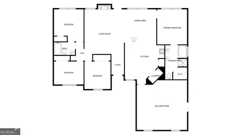 Floorplan - 169 Manley Dr, Hampton, GA 30228 photo 1 of 1