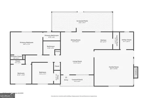 Floorplan - 199 Cherry St SE, Calhoun, GA 30701 photo 1 of 1