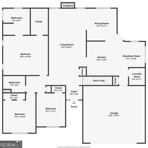Floorplan - 105 Edinburgh Ln, Covington, GA 30016 photo 1 of 2