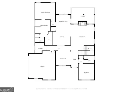 Floorplan - 5716 Brickhampton Ct, Clermont, GA 30527 photo 2 of 3