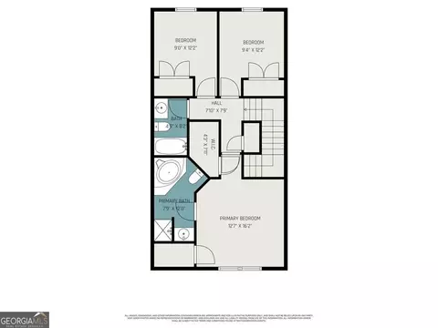 Floorplan - 1740 Fielding Way, Hampton, GA 30228 photo 2 of 2