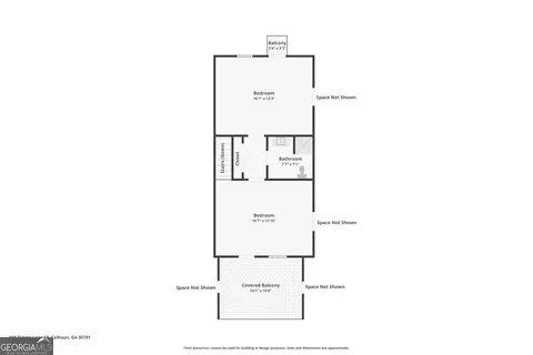 Floorplan - 198 Timms Loop, Calhoun, GA 30701 photo 5 of 6
