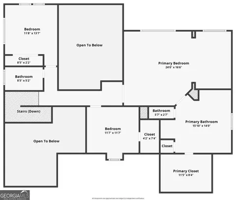 Floorplan - 6460 Rutherford Pl, Suwanee, GA 30024 photo 2 of 2