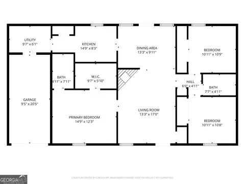 Floorplan - 750 Mills Dr, Covington, GA 30016 photo 1 of 1
