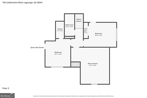 Floorplan - 793 Celebration Blvd, Lagrange, GA 30241 photo 3 of 3
