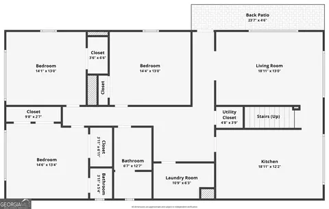Floorplan - 3460 Maynard Cir, Gainesville, GA 30506 photo 1 of 2