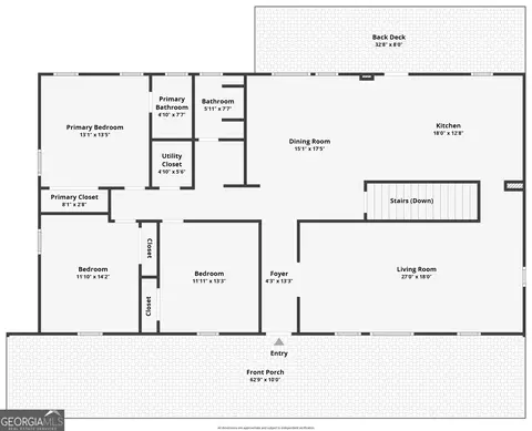 Floorplan - 3460 Maynard Cir, Gainesville, GA 30506 photo 2 of 2