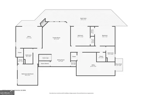 Floorplan - 9155 Bay Pointe Dr, Gainesville, GA 30506 photo 2 of 2