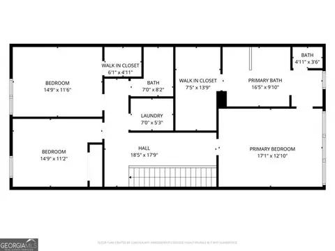 Floorplan - 1868 Skyfall Cir, Atlanta, GA 30319 photo 2 of 3