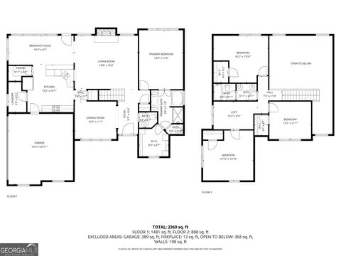 Floorplan - 2601 Alexis Way, Monroe, GA 30656 photo 3 of 5