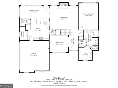 Floorplan - 2601 Alexis Way, Monroe, GA 30656 photo 2 of 5