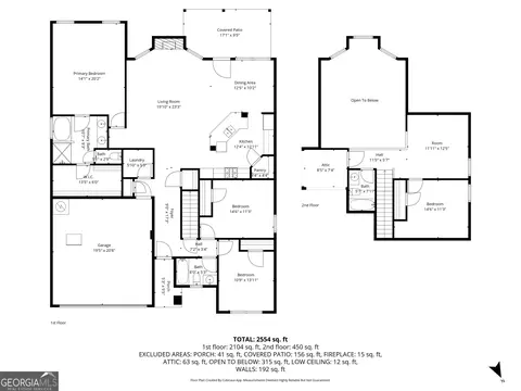 Floorplan - 3349 Alhambra Cir, Hampton, GA 30228 photo 3 of 3