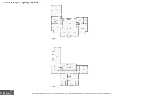 Floorplan - 102 Canterbury Dr, Lagrange, GA 30241 photo 3 of 3