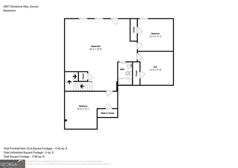 Floorplan - 2967 Dolostone Way, Dacula, GA 30019 photo 3 of 3