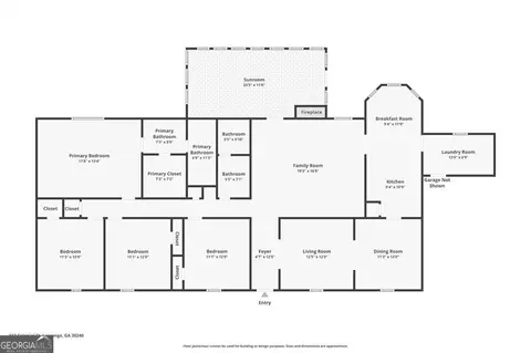 Floorplan - 113 Colonial Ct, Lagrange, GA 30240 photo 3 of 4