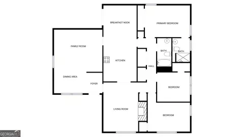 Floorplan - 542 Lee St, Thomson, GA 30824 photo 1 of 1