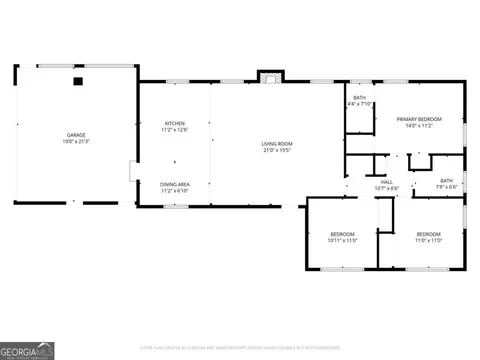 Floorplan - 2521 Fairview Rd, Covington, GA 30016 photo 1 of 1