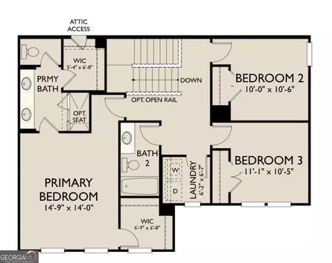 Floorplan - 104 Silverleaf Trl, Bethlehem, GA 30620 photo 1 of 2
