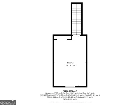 Floorplan - 2640 Snowcrest Pl, Bethlehem, GA 30620 photo 3 of 4
