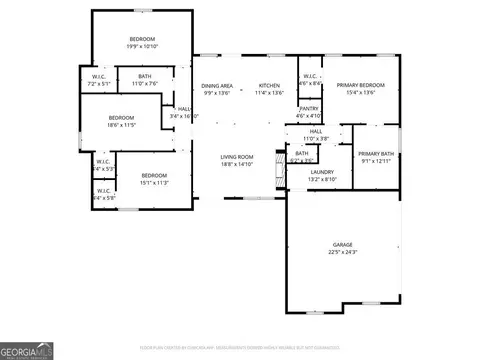 Floorplan - 16 Fullbright Dr SE, Rome, GA 30161 photo 1 of 1