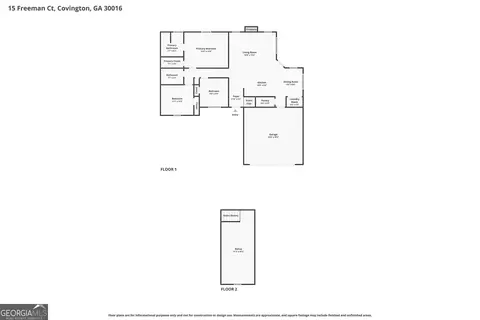 Floorplan - 15 Freeman Ct, Covington, GA 30016 photo 3 of 6