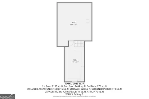 Floorplan - 2128 Cluster Ln, Grayson, GA 30017 photo 1 of 11
