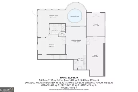 Floorplan - 2128 Cluster Ln, Grayson, GA 30017 photo 7 of 11