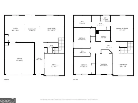 Floorplan - 845 Delft Way, Hampton, GA 30228 photo 3 of 3
