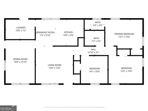 Floorplan - 2607 Massoit Ct, Augusta, GA 30906 photo 1 of 1